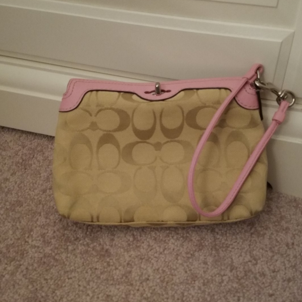 Coach wristlet
